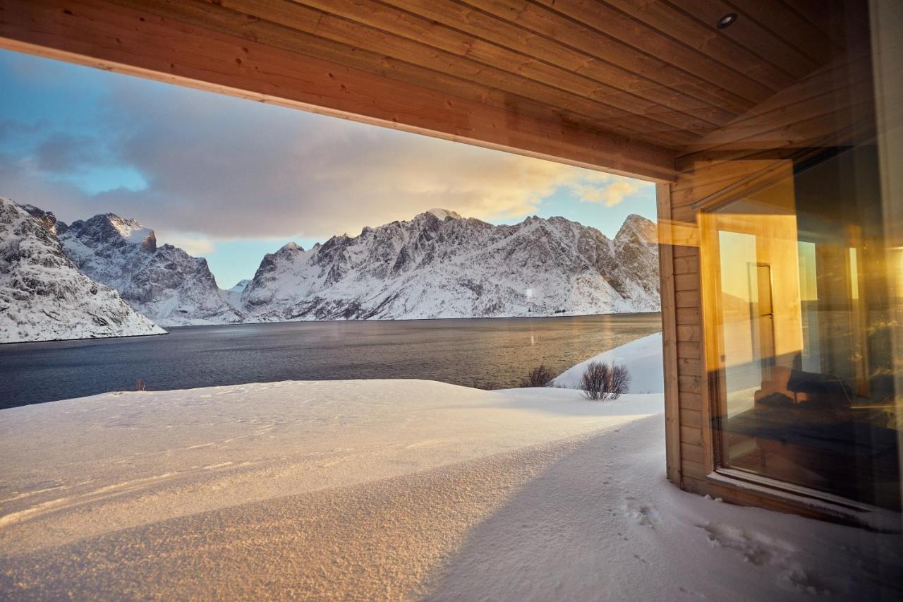 Lofoten Panorama Luxury With Sauna In Leilighet *
